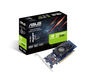 Carte Graphique Asus GT1030-2G-BRK DP - HDMI - Fan Active Low Profile - Asus