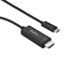 USB C to HDMI Cable - 3m - Black - 4K at 60Hz - Thunderbolt 3 Compatible - USB C Cable - Computer Monitor Cable - Startech