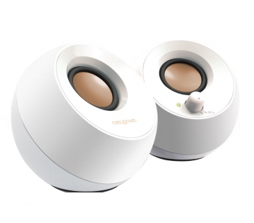Haut-parleur Creative Aktivbox Pebble 2.0 White - Creative
