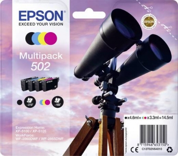 Cartouche d encre Epson Ink/502 Binocular CMYK - Epson