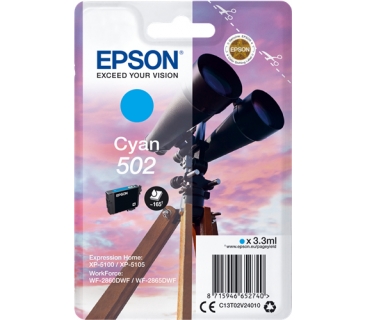 Cartouche d encre Epson Ink/502 Binocular 3.3ml CY - Epson