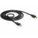 DELOCK Cable DP 1.2 - DP St/St 1.5m Black 4K 60Hz