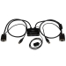 2 Port USB VGA Cable KVM Switch - USB Powered with Remote Switch - KVM with VGA - Dual Port VGA KVM Switch - Two Port VGA USB KVM Switch - Startech