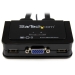 2 Port USB VGA Cable KVM Switch - USB Powered with Remote Switch - KVM with VGA - Dual Port VGA KVM Switch - Two Port VGA USB KVM Switch - Startech