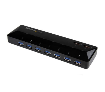 HUB Adapter USB / A / C Multi 7-PORT USB 3.0 HUB PLUS DEDICATED CHARGING PORTS - 2 X 2.4A PORTS - Startech