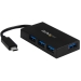 4 Port USB C Hub - USB-C to 4x USB-A - USB 3.0 Hub - Includes Power Adapter - Startech