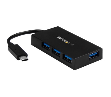 HUB Adapter USB / A / C Multi 4 Port USB C Hub - USB-C to 4x USB-A - USB 3.0 Hub - Includes Power Adapter - Startech