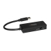 4 Port USB 3.0 Hub - Mini Hub with Charge Port - Includes Power Adapter - Startech