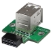 2 Port USB Motherboard Header Adapter - USB A to USB 10 Pin Header F/F - Startech