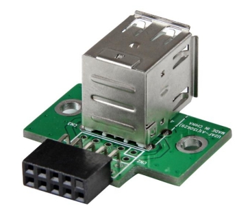 HUB Adapter USB / A / C Multi 2 Port USB Motherboard Header Adapter - USB A to USB 10 Pin Header F/F - Startech