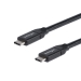 USB C to USB C Cable - 1.5 ft / 0.5m - 5A PD - White - USB 2.0 - USB-IF Certified - USB Type C Cable - USB C Charging Cable - Startech