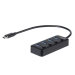 USB C Hub - 4x USB-A Ports with Individual On/Off Switches - Bus Powered - Portable - USB Type C Hub - USB C to USB Hub - Startech