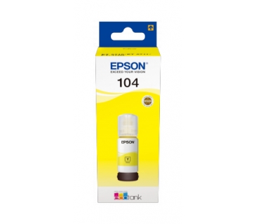 Cartouche d encre Epson Ink/104 EcoTank Ink Bottle YL - Epson