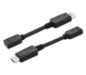 Adaptateur Ecran ASSMANN DISPLAYPORT ADAPTER CABLEDP/M-HDMI TYPE A/F 0.15M