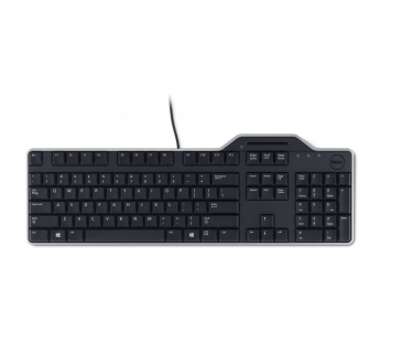 Clavier Dell Belgian (AZERTY) KB-813 Smartcard Reader USB Keyboard Black - Dell