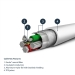 Cable USB to Lightning MFi Certified 2m - Startech