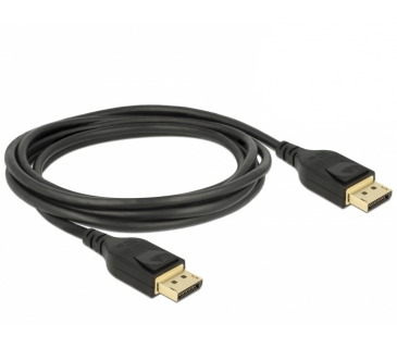 Câble Ecran DisplayPort 1.4 M/M 8K 60Hz 2.00m Black - Delock
