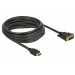 DELOCK Cable HDMI DVI 24+1 bidirektional 5.00m Black