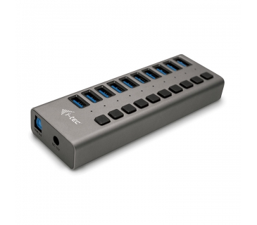 Accessoires I-tec USB 3.0 HUB 10 Port 48 W USB 3.0 HUB 10 Port 48 W - I-tec