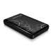 Disque dur Externe Transcend StoreJet 1TB USB 3.0 Shockproof with Black design piano cover / one touch Auto-Backup button - Transcend
