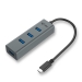 Adapter i-tec I-TEC USB-C METAL 4-PORT HUB - I-tec
