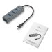 Adapter i-tec I-TEC USB-C METAL 4-PORT HUB - I-tec