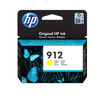 Cartouche d encre HP 912 Yellow Ink Cartridge - HP