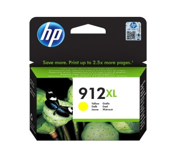 Cartouche d encre HP 912XL High Yield Yellow Ink - HP