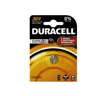 Piles Duracell Batterie Duracell Uhrenzelle 364 B1 1St.