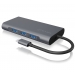 Dockingstation USB-C - USB3.0/HDMI/VGA/LAN/SD/mSD/Audio - Icy Box