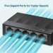 TP-Link LiteWave 5-Port Gigabit Desktop Switch 5 Gigabit RJ45 Ports Desktop Plastic Case - TP-Link