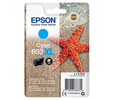 Cartouche d encre Epson Singlepack Cyan 603XL Ink - Epson