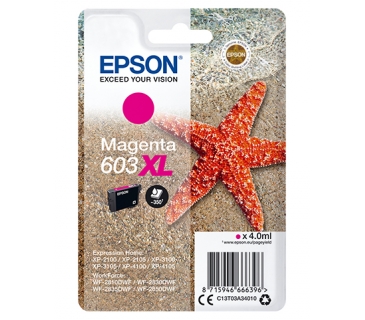 Cartouche d encre Epson Singlepack Magenta 603XL Ink - Epson
