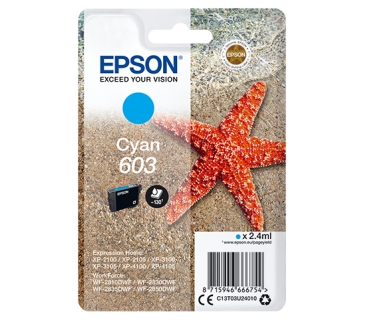 Cartouche d encre Epson Singlepack Cyan 603 Ink - Epson