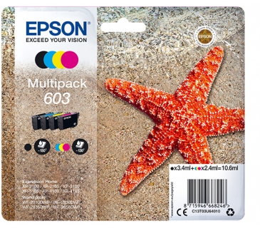 Cartouche d encre Epson Multipack 4-colours 603 Ink - Epson