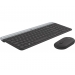 Clavier Logitech Slim Wireless Keyboard and Mouse Combo MK470 - GRAPHITE - US INTL - INTNL - Logitech