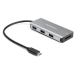 3-Port USB-C Hub 10 Gbps with SD Card Reader & 9.8# Attached Host Cable - 3x USB-A (HB31C3ASDMB) - Startech