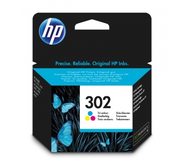 Cartouche d encre HP CART 302 inktcartridge Tri-color - HP