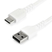 Cable White USB 2.0 to USB C Cable 1m - Startech