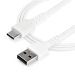 Cable White USB 2.0 to USB C Cable 1m - Startech