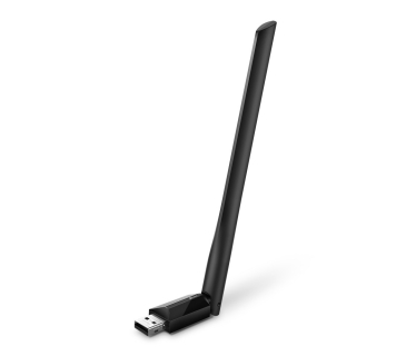 Carte Réseau Wifi TP-Link AC600 High Gain Wi-Fi Dual Band USB Adapter 433Mbps at 5GHz + 200Mbps at 2.4GHz USB 2.0 1 high gain antenna - TP-Link