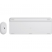 Clavier Logitech Slim Wireless Keyboard and Mouse Combo MK470 - OFFWHITE - US INTL - INTNL - Logitech