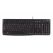 Clavier Logitech Keyboard K120 USB (UK) Black - Logitech