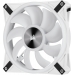 Corsair Cooler CORSAIR 140*140*25 QL140 RGB LED Fan WHITE, Single - Corsair