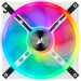 Corsair Cooler CORSAIR 140*140*25 QL140 RGB LED Fan WHITE, Single - Corsair