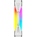 Corsair Cooler CORSAIR 140*140*25 QL140 RGB LED Fan WHITE, Single - Corsair