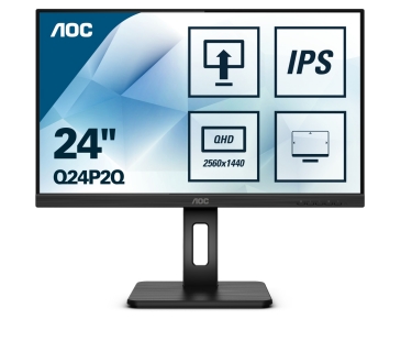 Moniteur Aoc 24.0 inch - Q24P2Q 24in IPS QHD 4 ms 2560x1440 Wid - Aoc