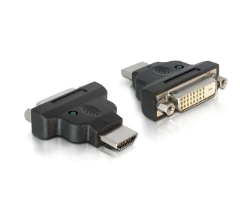 Adaptateur Ecran Delock HDMI AdapterTyp A -> DVI(24+1) St/Bu - Delock