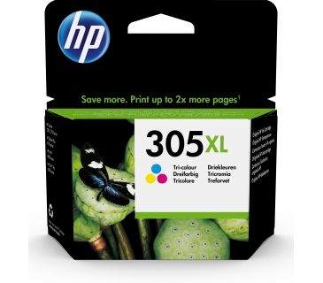 Cartouche d encre HP 305XL High Yield Tri-color - HP