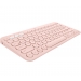 Clavier Logitech K380 Multi-Device Bluetooth Keyboard - ROSE - US INTL - INTNL - Logitech